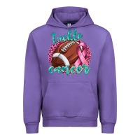 Tulip Tackle Cancer Football Urban Hoodie - texasbilliewilder