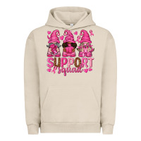 Pigment French Oak Support Squad with Gnomes Urban Hoodie - texasbilliewilder