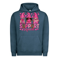 Pigment Midnight Navy Support Squad with Gnomes Urban Hoodie - texasbilliewilder
