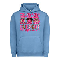 Pigment Pebble Blue Support Squad with Gnomes Urban Hoodie - texasbilliewilder