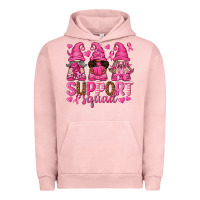 Pigment Salmon Support Squad with Gnomes Urban Hoodie - texasbilliewilder