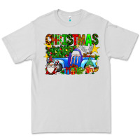 Dove Grey christmas truck Premium Tee - SublimationCraftShop