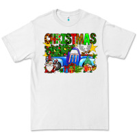 White christmas truck Premium Tee - SublimationCraftShop