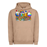 Pigment Burro pride wine cups Urban Hoodie - Zillion Design Studio