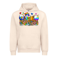 Sandshell pride wine cups Urban Hoodie - Zillion Design Studio