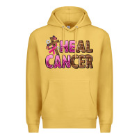 Antique Gold Heal Cancer Premium Hoodie - texasbilliewilder