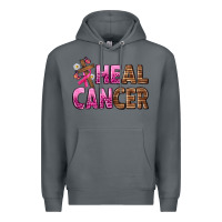 Rock Heal Cancer Premium Hoodie - texasbilliewilder