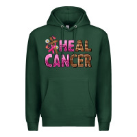 Sports Green Heal Cancer Premium Hoodie - texasbilliewilder