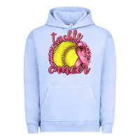 Pigment Grape Ice Tackle Cancer Softball Urban Hoodie - texasbilliewilder