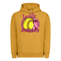 Pigment Peanut Butter Tackle Cancer Softball Urban Hoodie - texasbilliewilder