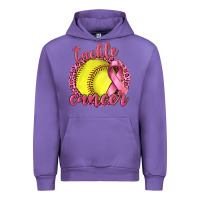 Tulip Tackle Cancer Softball Urban Hoodie - texasbilliewilder