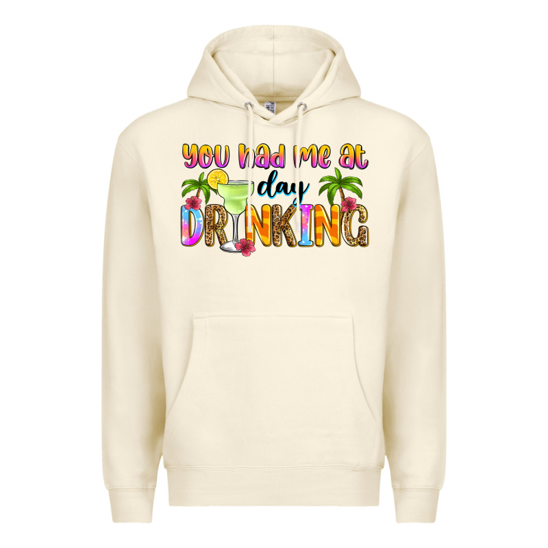 You Had Me At Day Drinking Premium Hoodie by Zillion Design Studio | Teevron