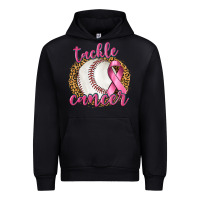 Black Tackle Cancer Baseball Urban Hoodie - texasbilliewilder