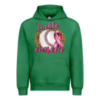 Emerald Tackle Cancer Baseball Urban Hoodie - texasbilliewilder