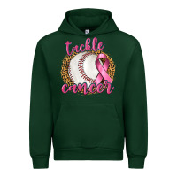 Forest Green Tackle Cancer Baseball Urban Hoodie - texasbilliewilder