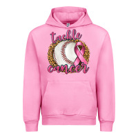 Fuchsia Pink Tackle Cancer Baseball Urban Hoodie - texasbilliewilder