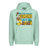 Seafoam when life gives you lemons grab the vodka Premium Hoodie - Zillion Design Studio