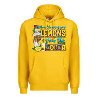Lemon when life gives you lemons grab the vodka Premium Hoodie - Zillion Design Studio
