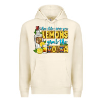 Tofu when life gives you lemons grab the vodka Premium Hoodie - Zillion Design Studio