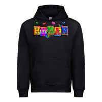 Black pride human Urban Hoodie - Zillion Design Studio