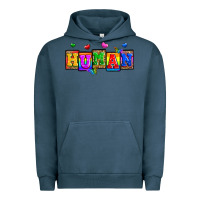 Pigment Midnight Navy pride human Urban Hoodie - Zillion Design Studio