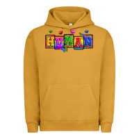 Pigment Peanut Butter pride human Urban Hoodie - Zillion Design Studio