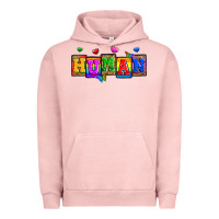 Pigment Salmon pride human Urban Hoodie - Zillion Design Studio