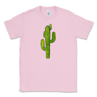 Bubblegum Pink cactus Classic Tee - BarkalooDesign