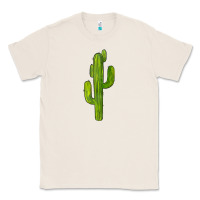 Natural cactus Classic Tee - BarkalooDesign