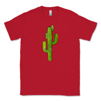 Red cactus Classic Tee - BarkalooDesign