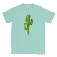 Seafoam cactus Classic Tee - BarkalooDesign