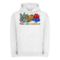 Pigment Lunar Rock peace love understand Urban Hoodie - Zillion Design Studio