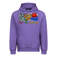 Tulip peace love understand Urban Hoodie - Zillion Design Studio