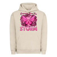 Pigment French Oak Stronger Than The Storm Breast Cancer Urban Hoodie - texasbilliewilder
