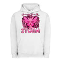Pigment Lunar Rock Stronger Than The Storm Breast Cancer Urban Hoodie - texasbilliewilder