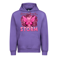 Tulip Stronger Than The Storm Breast Cancer Urban Hoodie - texasbilliewilder