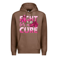 Chestnut Fight For a Cure Premium Hoodie - texasbilliewilder