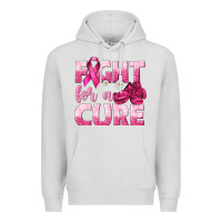 Dove Grey Fight For a Cure Premium Hoodie - texasbilliewilder