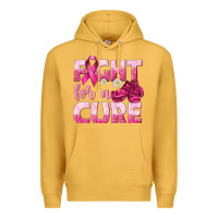 Mustard Fight For a Cure Premium Hoodie - texasbilliewilder