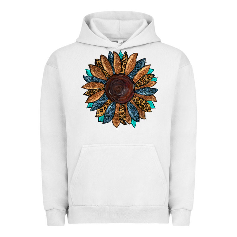 Fall Tooled Lather Leopard Urban Hoodie by RanaPortraitStore | Teevron