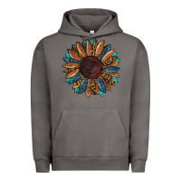 Pigment Tornado fall tooled lather leopard Urban Hoodie - RanaPortraitStore