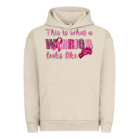 Pigment French Oak This Is What a Warrior Looks Like Urban Hoodie - texasbilliewilder