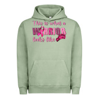 Pigment Oil Green This Is What a Warrior Looks Like Urban Hoodie - texasbilliewilder