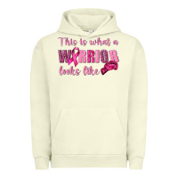 Pigment Pistachio This Is What a Warrior Looks Like Urban Hoodie - texasbilliewilder