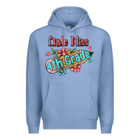 Colony Blue little miss fourth grade Premium Hoodie - RanaPortraitStore