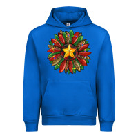 Cobalt christmas sunflower Urban Hoodie - RanaPortraitStore