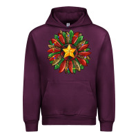 Mauve Wine christmas sunflower Urban Hoodie - RanaPortraitStore