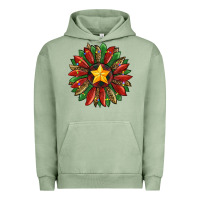 Pigment Oil Green christmas sunflower Urban Hoodie - RanaPortraitStore
