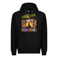 Black the only b.s. i need is beer and sunshine Premium Hoodie - Zillion Design Studio