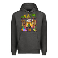 Charcoal Heather the only b.s. i need is beer and sunshine Premium Hoodie - Zillion Design Studio